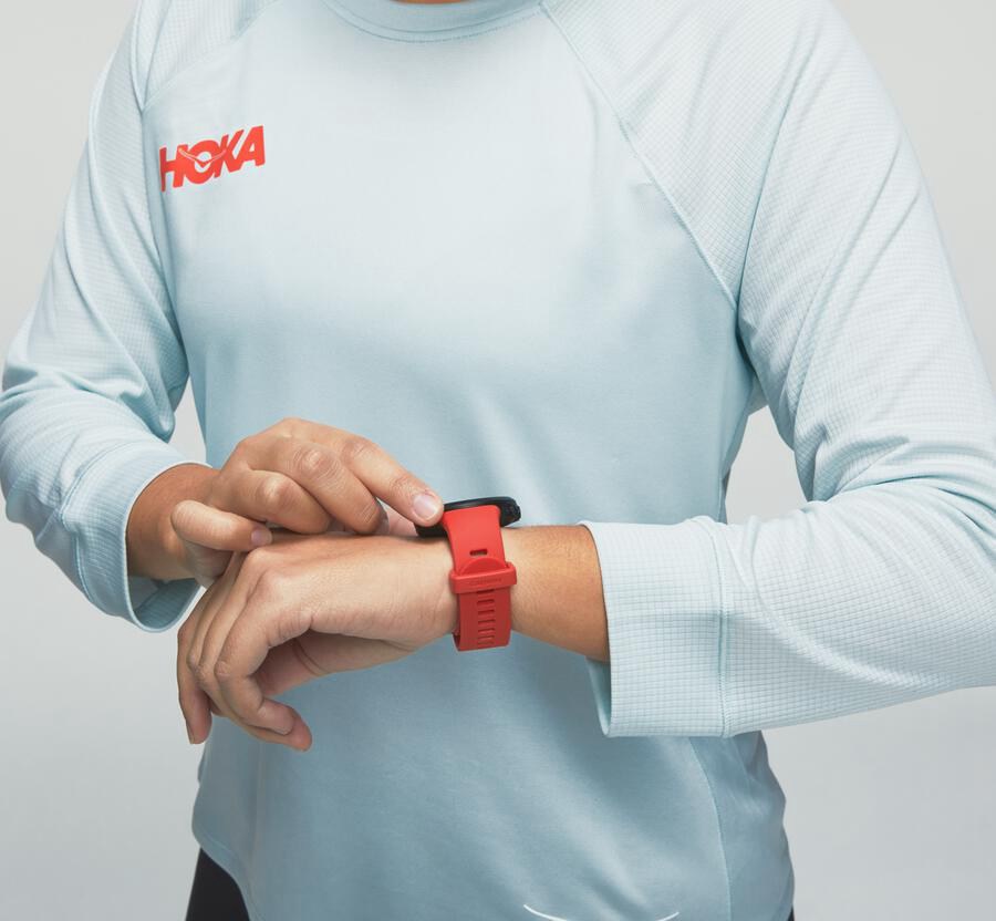 Hoka One One Top Dame - Performance 3/4 Sleeve - Blå - 946507XGZ